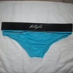 NWT Kyle Men's Turquoise Bikini Briefs Size M